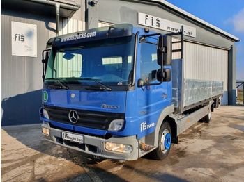 Curtainsider truck Mercedes Benz 816 4X2 STAKE BODY - 1.ST OWNER - AC: picture 1