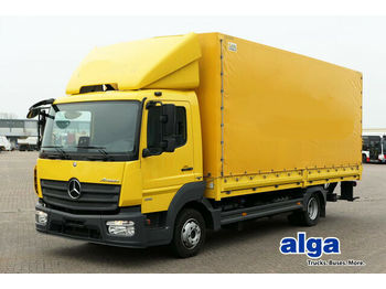 Curtainsider truck Mercedes-Benz 816 L Atego, LBw, Euro 6, Klima , 6.150mm lang: picture 1