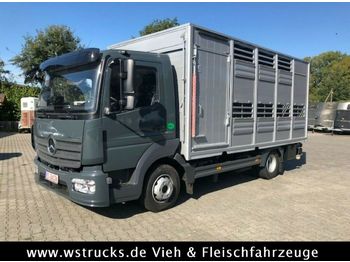 Livestock truck Mercedes-Benz  821L" Neu" gebr. Finkl Einstock Vollalu: picture 1
