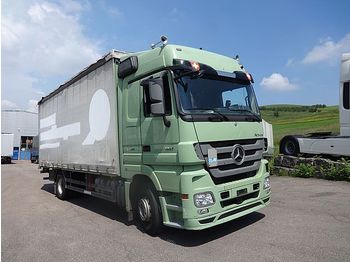 Curtainsider truck Mercedes-Benz ACTROS 1841 Plane/LBW: picture 1