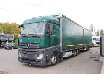 Curtainsider truck Mercedes-Benz ACTROS 2545 L/NR 6X2 + PANAV 2013: picture 1