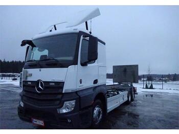 Container transporter/ Swap body truck Mercedes-Benz ACTROS 2551L 6x2 Piako tasonostolaite+pl-nostin+Lä: picture 1
