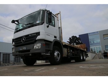 Dropside/ Flatbed truck Mercedes-Benz ACTROS 2636 + HIAB 21T/M (5x): picture 1