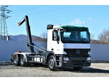 Hook lift truck Mercedes-Benz ACTROS 2644 Abrollkipper *6x4* Top Zustand!: picture 1