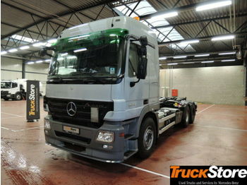 Hook lift truck Mercedes-Benz ACTROS 2644 L Abrollkipper mit Haken L-Fhs Euro5: picture 1