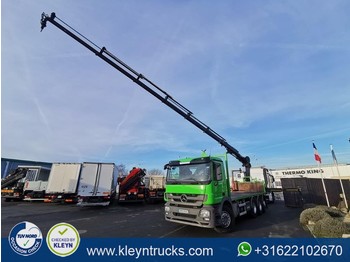 Dropside/ Flatbed truck Mercedes-Benz ACTROS 3236 hiab 211e6 hipro: picture 1