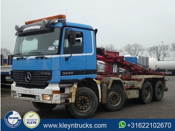 Skip loader truck Mercedes-Benz ACTROS 3240 8x4 full steel: picture 1