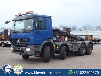 Skip loader truck Mercedes-Benz ACTROS 3244 8x4 full steel eps: picture 1