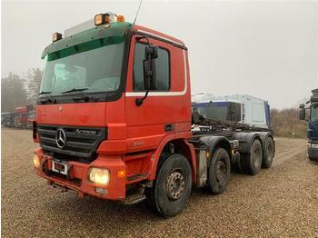 Hook lift truck Mercedes-Benz ACTROS 3244 - SOON EXPECTED - 8X4 FULL STEEL HUB: picture 1