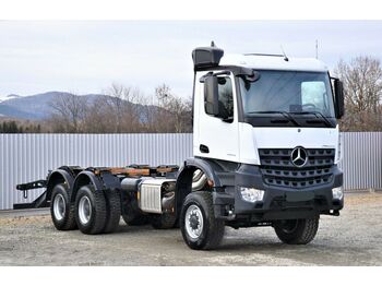 Hook lift truck Mercedes-Benz AROCS 3343 Fahrgestell* 6x6 * FABRIKNEU !: picture 1