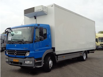 Refrigerator truck Mercedes-Benz ATEGO 1218 + Euro 5 + Manual + Thermo King + Dhollandia lift: picture 1