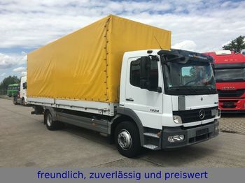 Curtainsider truck Mercedes-Benz *ATEGO 1224*PR.PL*EURO 5*MBB BÄR 1,5 TON*AHK*: picture 1