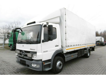 Curtainsider truck Mercedes-Benz ATEGO 1529 PLANE 7,16m LBW STANDH. AHK R.KAMERA: picture 1