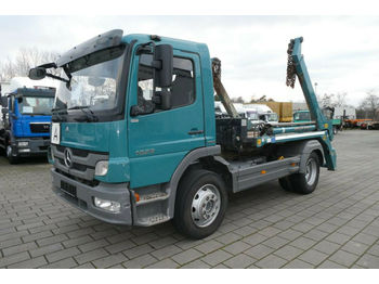Skip loader truck Mercedes-Benz ATEGO 1629 Meiller Tele: picture 1