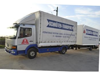 Curtainsider truck Mercedes-Benz ATEGO 812: picture 1
