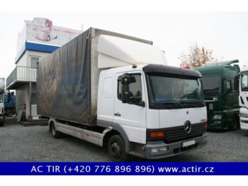 Curtainsider truck Mercedes-Benz ATEGO 817 LBW: picture 1