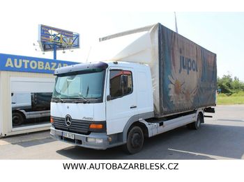 Curtainsider truck Mercedes-Benz ATEGO 817 MANUÁL EURO 2: picture 1
