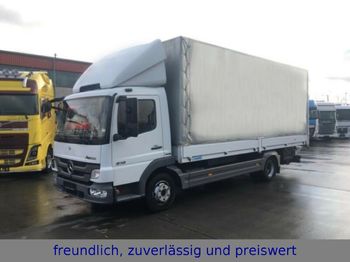 Curtainsider truck Mercedes-Benz * ATEGO 818 * EURO 5 * LBW 1,5 TON *: picture 1