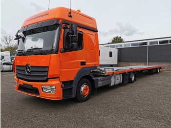 Autotransporter truck Mercedes-Benz ATEGO 824L EURO6 + FVG trailer: picture 1