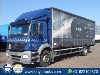 Curtainsider truck Mercedes-Benz AXOR 1828 manual airco: picture 1