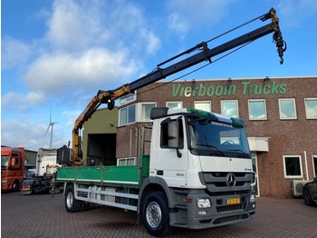 Dropside/ Flatbed truck, Crane truck Mercedes-Benz Actros 1832 ACTROS 1832L MIT EFFER 165 KRAN HOLLAND TRUCK NEW TUV!!!!!!!!!: picture 1