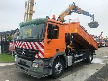 Tipper Mercedes-Benz Actros 1832 Effer 130-11-2s Remote controle: picture 1