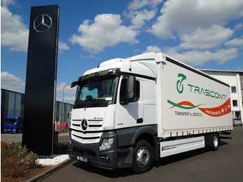 Dropside/ Flatbed truck Mercedes-Benz Actros 1835 L 4x2 Pritsche + Plane Safety Pack: picture 1