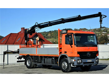 Dropside/ Flatbed truck Mercedes-Benz Actros 1836 Pritsche 6,10m+Kran * Topzustand!: picture 1