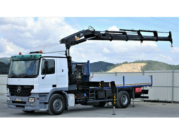 Dropside/ Flatbed truck Mercedes-Benz Actros 2032 Pritsche 6,10m+Kran * Topzustand!: picture 1
