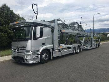 Autotransporter truck Mercedes-Benz Actros 2443 + Rolfo FLX: picture 1