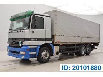 Curtainsider truck Mercedes-Benz Actros 2535L - 6x2: picture 1