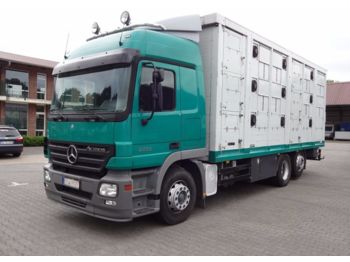 Livestock truck Mercedes-Benz Actros  2536  3 Stock Westrick n2541: picture 1