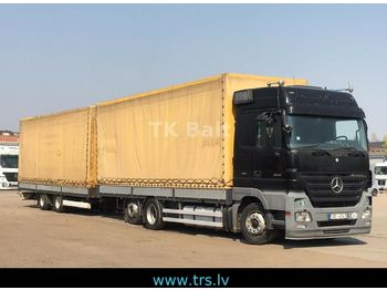 Curtainsider truck Mercedes-Benz Actros 2541  3pedal: picture 1