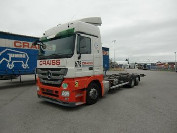 Container transporter/ Swap body truck Mercedes-Benz Actros 2541  Retarder: picture 1