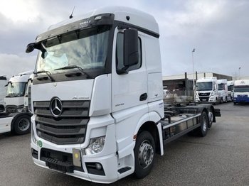 Container transporter/ Swap body truck Mercedes-Benz Actros 2542 6x2 BDF, Automatic, E6 Retarder: picture 1