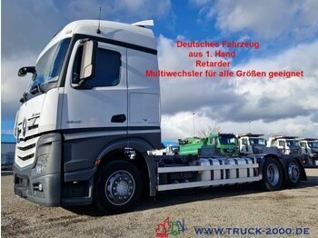 Container transporter/ Swap body truck Mercedes-Benz Actros 2542 6x2 StreamSpace 2xTank Retarder2xAHK: picture 1
