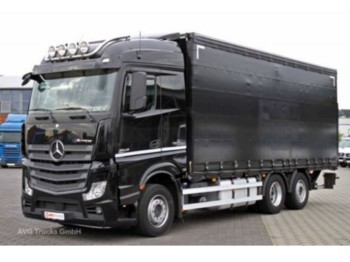 Curtainsider truck Mercedes-Benz Actros 2542 Auto 7,3m / Leasing: picture 1