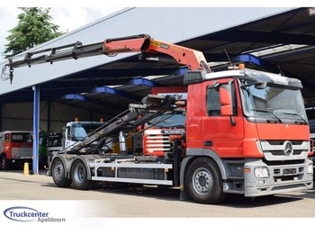 Container transporter/ Swap body truck Mercedes-Benz Actros 2544, 20 t/m Palfinger, Euro 5, 6x2, Truckcenter Apeldoorn: picture 1