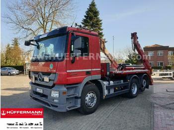 Skip loader truck Mercedes-Benz Actros 2544 6x2-4 Retarder E5 Meiller AK 16 MT: picture 1