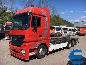 Container transporter/ Swap body truck Mercedes-Benz Actros 2544 BDF mit HB: picture 1