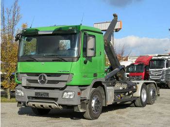 Hook lift truck Mercedes-Benz Actros 2544 L6x2 Abrollkipper Meiller, 2065, Len: picture 1