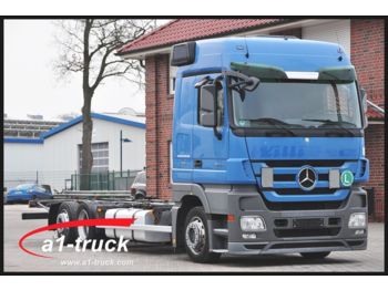 Container transporter/ Swap body truck Mercedes-Benz Actros 2544 L Megaspace, Jumbo, deutsche Zulassu: picture 1