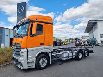 Mercedes-Benz Actros 2545L Motor macht Geräusche, fahrbereit  - Container transporter/ Swap body truck