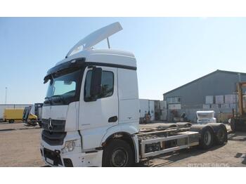 Cab chassis truck Mercedes-Benz Actros 2545 6x2 serie 5458 Euro 6(Motor defekt): picture 1