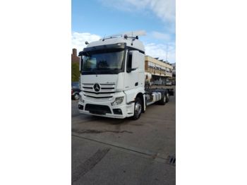 Container transporter/ Swap body truck Mercedes-Benz Actros 2545 MP4 BDF Streamsp. Euro 6 Intarder: picture 1