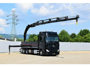 Dropside/ Flatbed truck, Crane truck Mercedes-Benz Actros 2545 Pritsche 6,50m *PK 26002 - EH + FUNK: picture 1