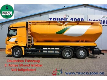 Tank truck Mercedes-Benz Actros 2545 Spitzer Silo 31m³ 4 Kammern Getreide: picture 1