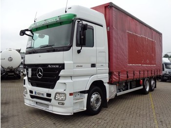 Curtainsider truck Mercedes-Benz Actros 2546 + Euro 5 + Airco: picture 1