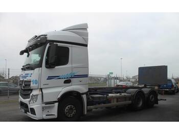 Container transporter/ Swap body truck Mercedes-Benz Actros 2551 6x2 serie 2590 Euro 6 Nybesiktigad: picture 1
