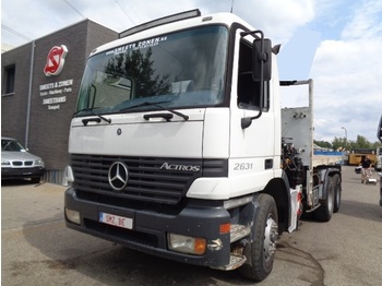 Dropside/ Flatbed truck Mercedes-Benz Actros 2631 6x4: picture 1